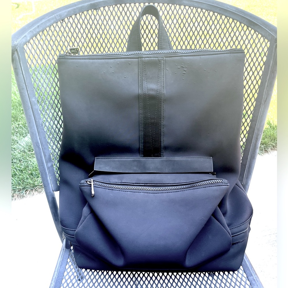 Athleta x Caraa black Convertible backpack